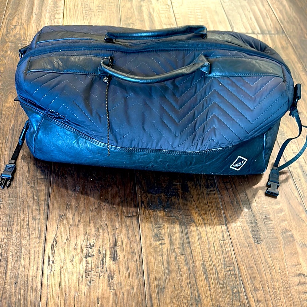FAIRPLAY BLACK DUFFLE BAG
